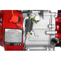 Motopompa a Scoppio per Irrigazione 4 Tempi Benzina OHV 7 CV Altezza di Sollevamento 65m Autoadescante Portata 600 L/min